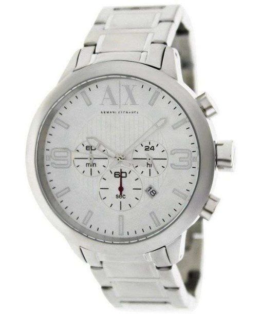 Armani Exchange Chronograph Silver Dial AX1278 Mens Watch