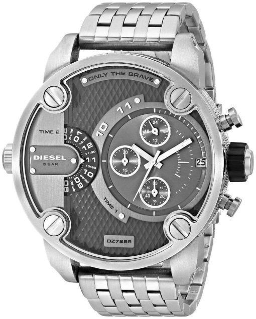 Diesel SBA Chronograph Dual Time Zone DZ7259 Mens Watch