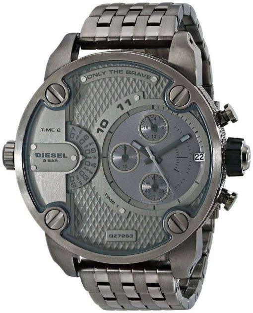 Diesel SBA Chronograph Dual Time Zone DZ7263 Mens Watch