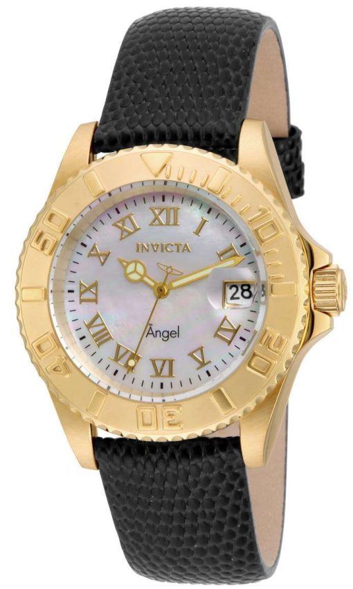 Invicta Angel Mother Of Pearl Dial Date Display 18407 Women's Watch