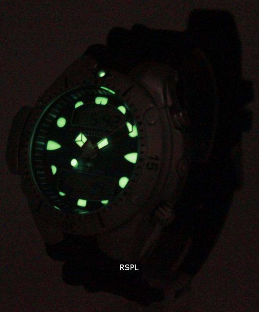 Citizen Aqualand Diver Depth Meter Promaster Sea Watch JP1060-01E JP1060