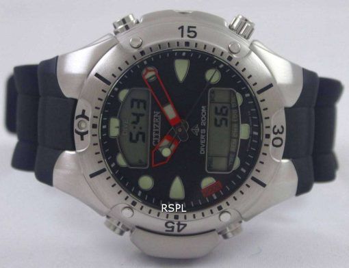 Citizen Aqualand Diver Depth Meter Promaster Sea Watch JP1060-01E JP1060