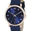 Marc By Marc Jacobs Baker Navy Dial Navy Leather MBM1329 Womens Watch