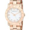 Marc By Marc Jacobs White Dial Rose Gold-Tone MBM3077 Womens Watch