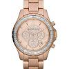 Michael Kors Madison Rose Gold Crystal Chronograph MK5811 Womens Watch