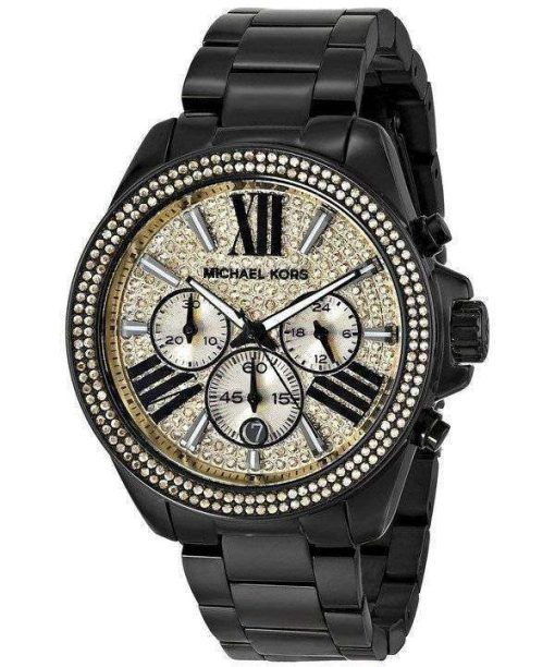 Michael Kors Wren Chronograph Crystal Pave Dial MK5961 Womens Watch