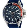 Nautica Multifunction Blue Resin Strap N17613G Mens Watch