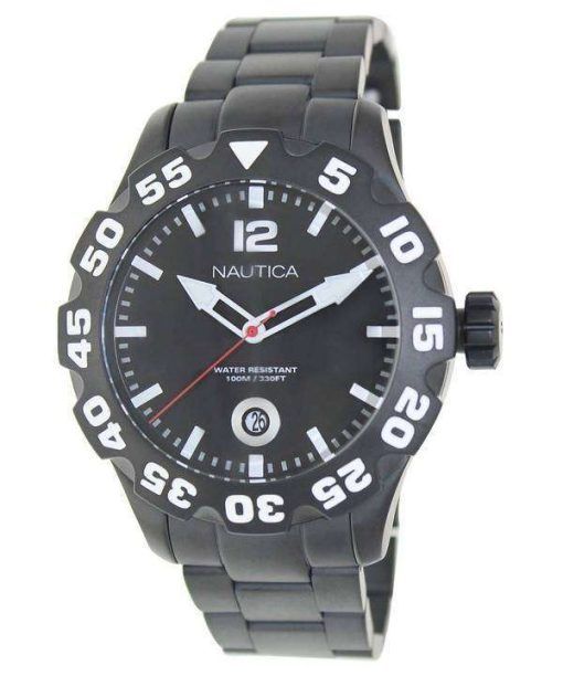 Nautica Black Dial N20095G Mens Watch