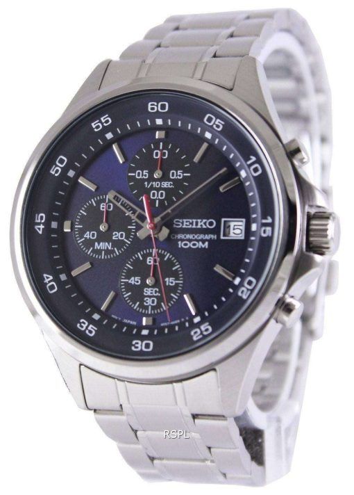 Seiko Chronograph Quartz 100M SKS475P1 SKS475P Mens Watch