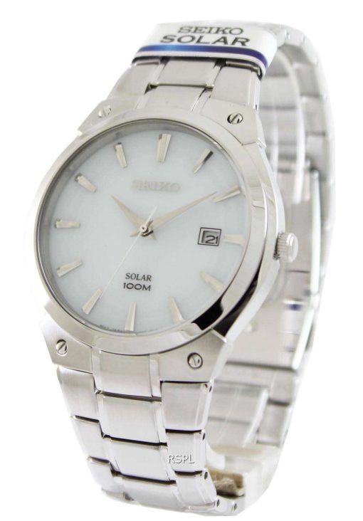 Seiko Solar SNE339P1 SNE339P SNE339 Mens Watch