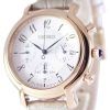 Seiko Quartz Chronograph Calfskin Strap SRW872P1 SRW872P Women's Watch