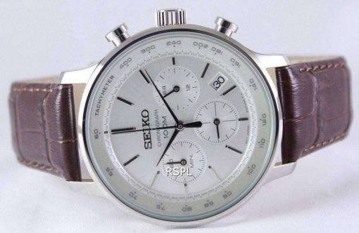 Seiko Chronograph Quartz Tachymeter SSB169P1 SSB169P Men's Watch