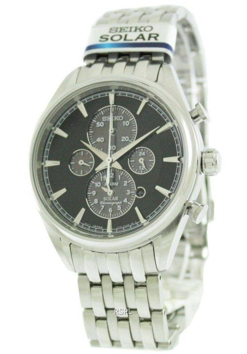 Seiko Solar Chronograph SSC211P1 SSC211P SSC211 Mens Watch