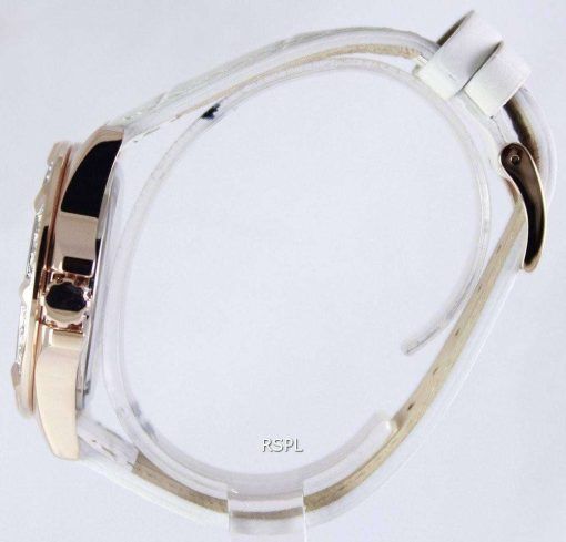 Seiko Quartz Crystals White Dial SUR800P1 SUR800P Women's Watch