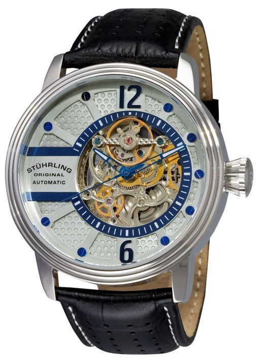 Stuhrling Original Classic Delphi Prospero Automatic Skeleton 308.331516 Mens Watch