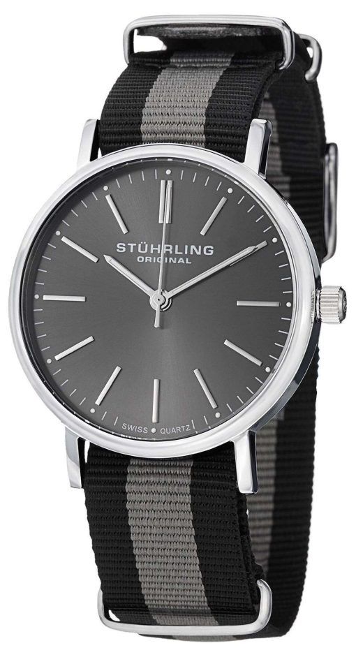 Stuhrling Original Leisure Aquila Swiss Quartz 420.01 Mens Watch