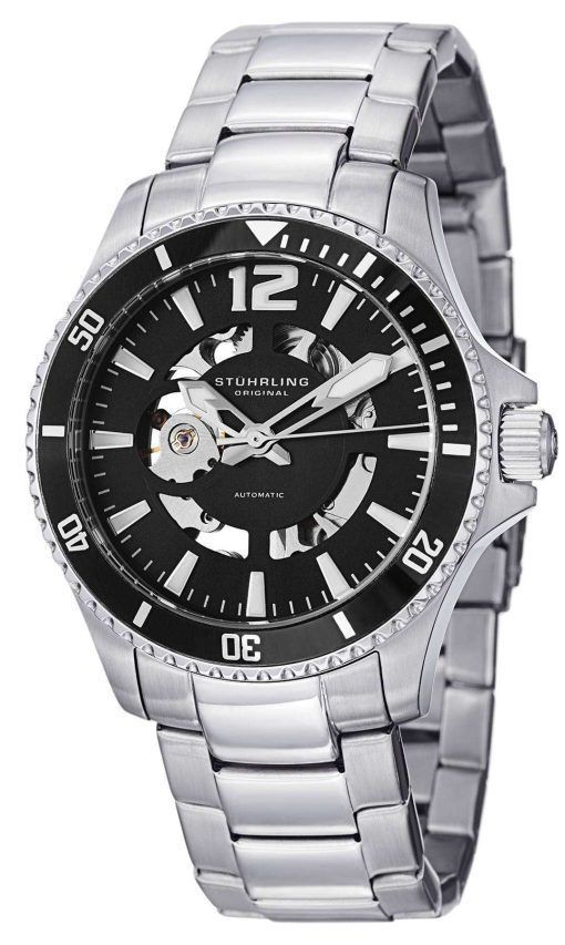 Stuhrling Original Aquadiver Regatta Makran Automatic 772.01 Mens Watch