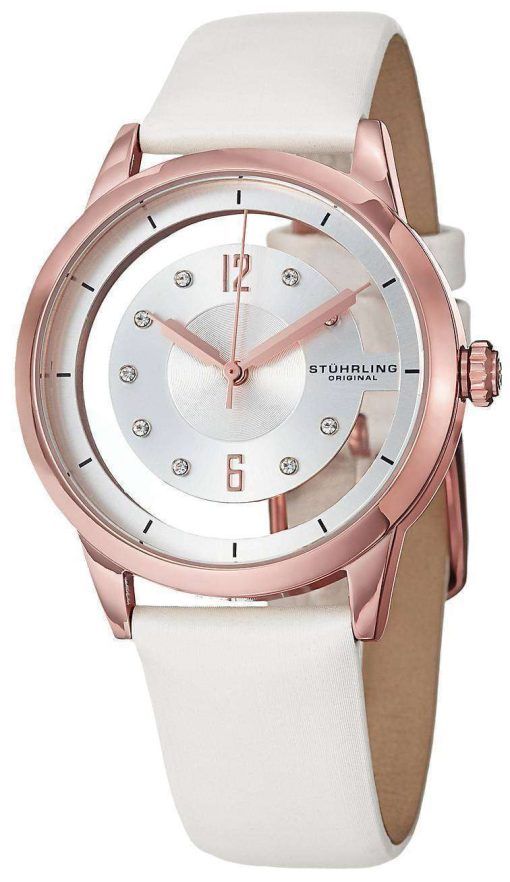 Stuhrling Original Winchester Rose Gold Swarovski Crystal 946L.02 Womens Watch