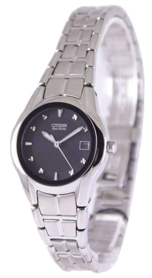 Citizen Eco-Drive Black Dial EW1410-50E Womens Watch