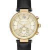 Michael Kors Sawyer Champagne Dial Date Display MK2433 Womens Watch