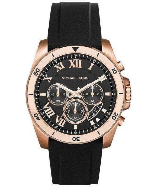 Michael Kors Brecken Black Dial Chronograph MK8436 Mens Watch