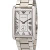 Emporio Armani Classic Rectangle Shape Silver Tone AR1607 Mens Watch