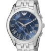 Emporio Armani Classic Chronograph Navy Blue Dial AR1787 Mens Watch