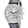 Emporio Armani Classic Chronograph Silver Dial AR2432 Mens Watch