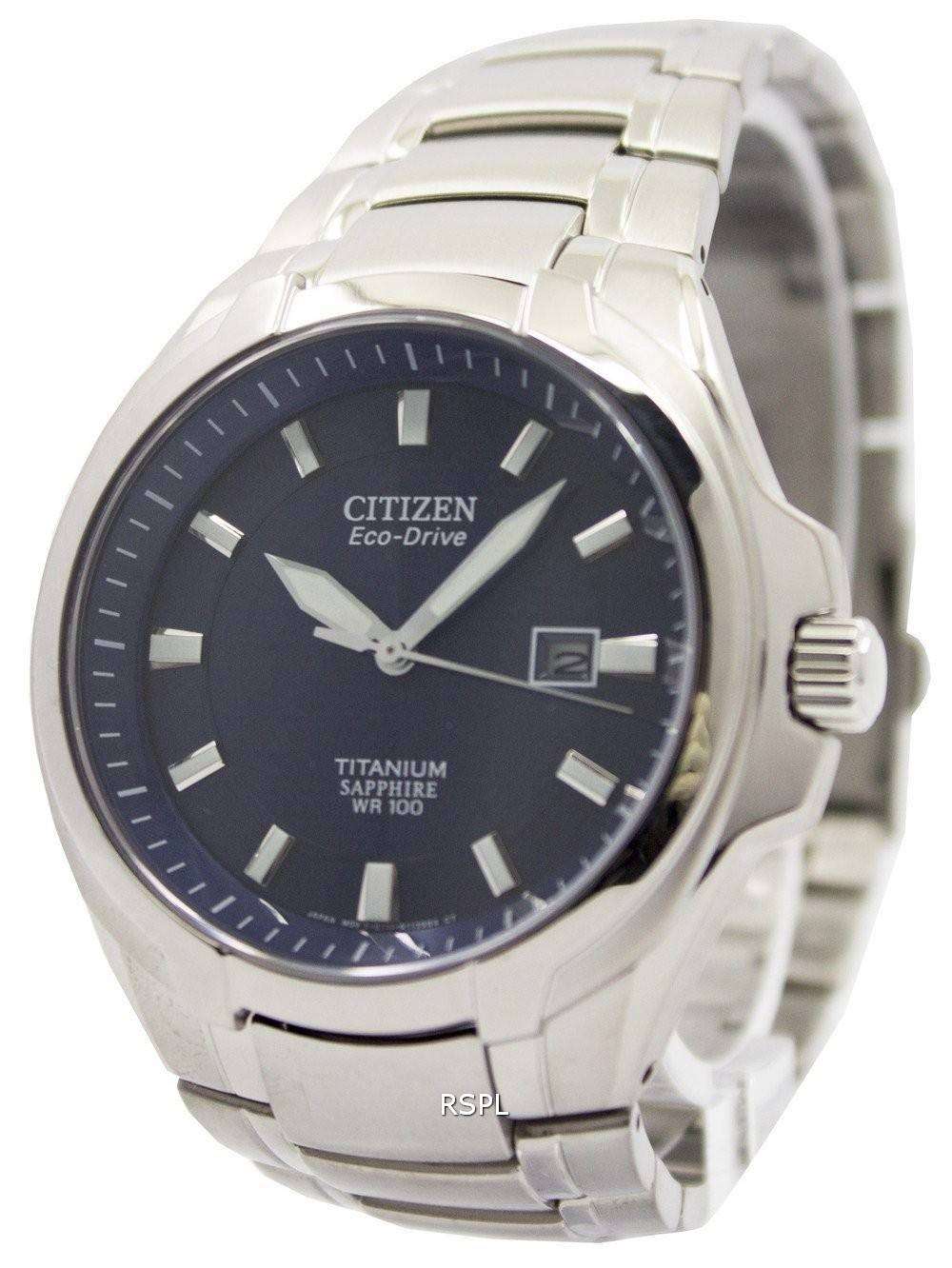 Citizen titanium 2025 sapphire wr100