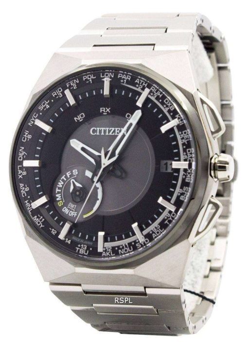 Citizen Eco-Drive F100 Satellite Wave Air GPS World Time CC2006-53E Mens Watch