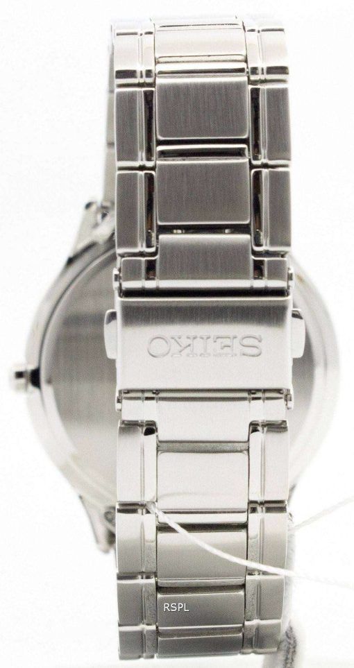 Seiko Quartz Sapphire Glass Silver Dial SGEH51P1 SGEH51P Mens Watch