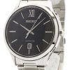 Seiko Quartz Sapphire Glass Black Dial SGEH53P1 SGEH53P Mens Watch