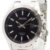 Seiko Kinetic Black Dial 100M SKA697P1 SKA697P Mens Watch