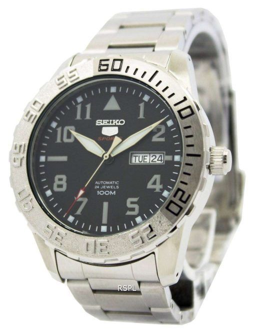 Seiko 5 Sports Automatic 24 Jewels 100M SRP755K1 SRP755K Mens Watch