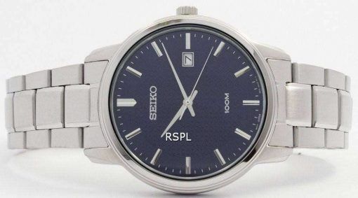 Seiko Quartz Neo Classic SUR193P1 SUR193P Mens Watch