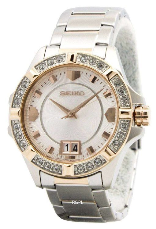 Seiko Lord Quartz Crystals White Dial SUR804P1 SUR804P Womens Watch