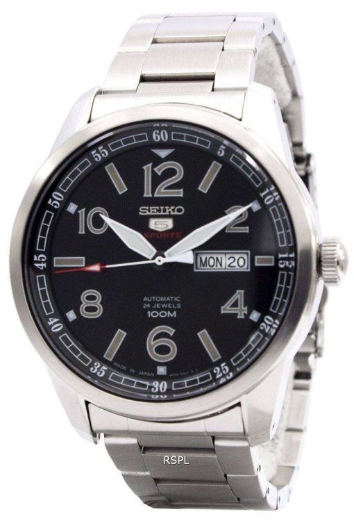 Seiko 5 Sports Automatic 24 Jewels Japan Made SRP619J1 SRP619J Men's Watch