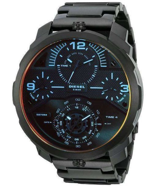 Diesel Machinus Quartz Infrared Tinged 4 Timezone DZ7362 Men's Watch