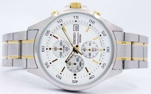 Seiko Chronograph Quartz 100M SKS479 SKS479P1 SKS479P Men's Watch