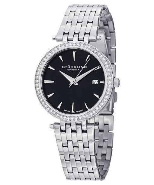 Stuhrling Original Symphony Garland Swarovski Crystal 579.02 Womens Watch