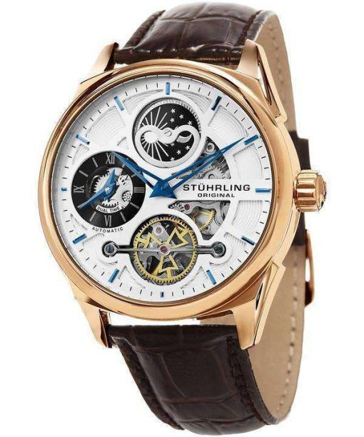 Stuhrling Original Special Reserve Automatic Dual Time 657.04 Mens Watch