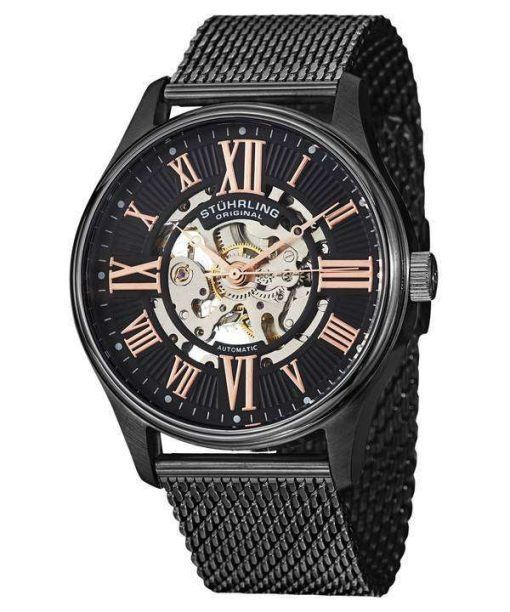 Stuhrling Original Legacy Atrium Elite Automatic Skeleton 747M.03 Mens Watch