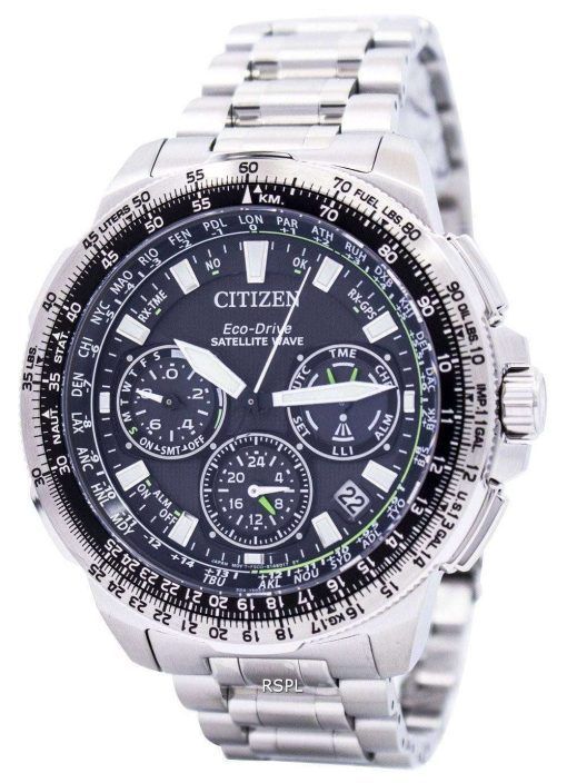 Citizen Eco-Drive Satellite Wave Promaster Navihawk GPS CC9030-51E Mens Watch