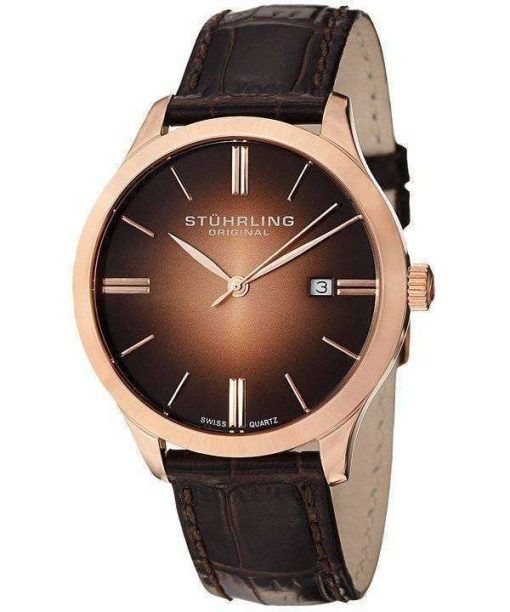 Stuhrling キュベット II スイス製クオーツ 490.3345K14 メンズ腕時計