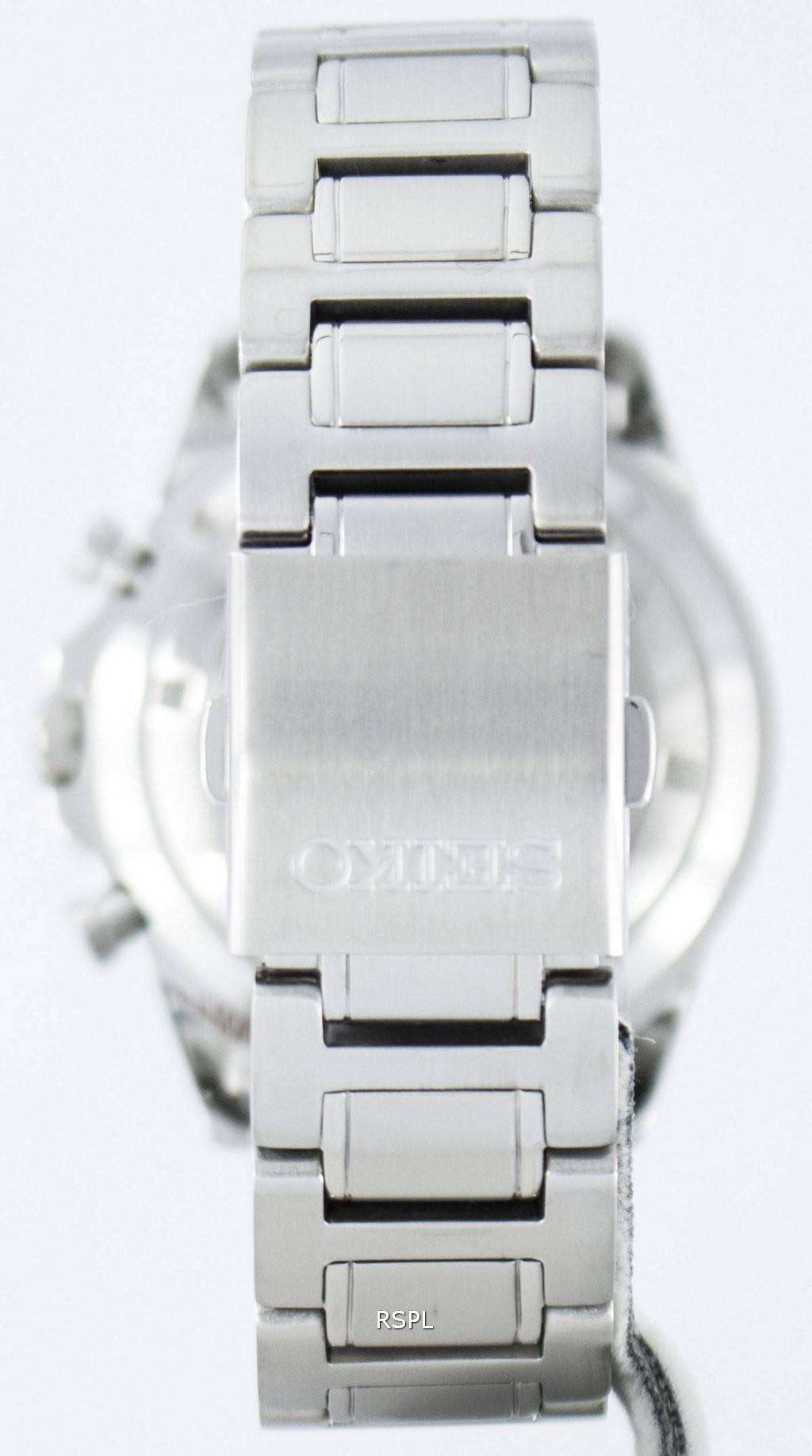 贈り物セイコー SEIKO 腕時計 メンズ SSB251P1 クォーツ ネイビー シルバー ネイビー アルバ