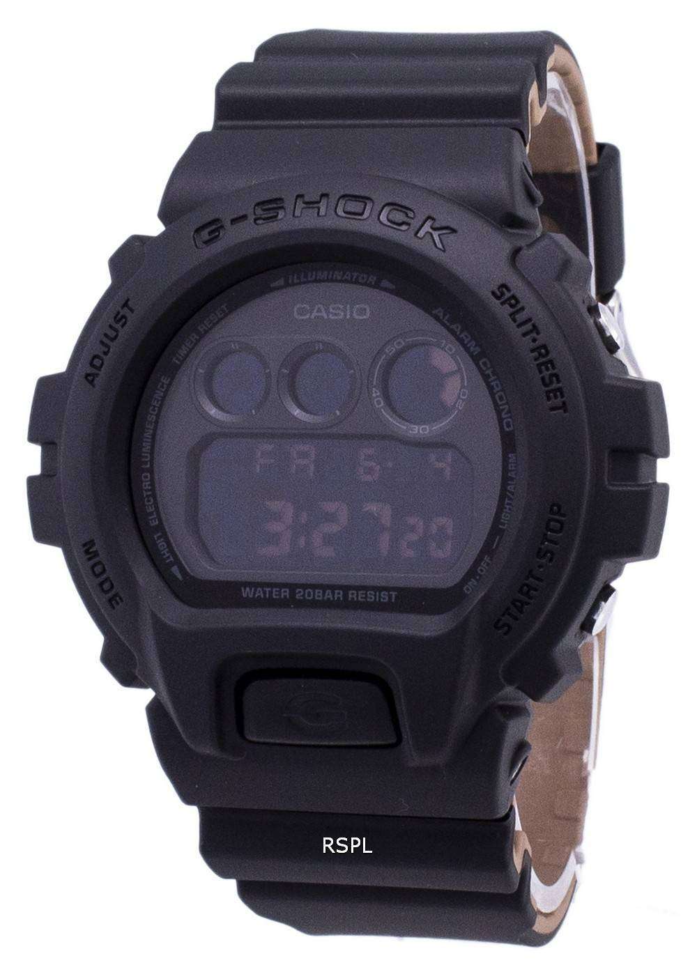 カシオ G-ショック DW 6900LU 1 クロノグラフ 200 M の耐衝撃デジタル メンズ腕時計 Japan