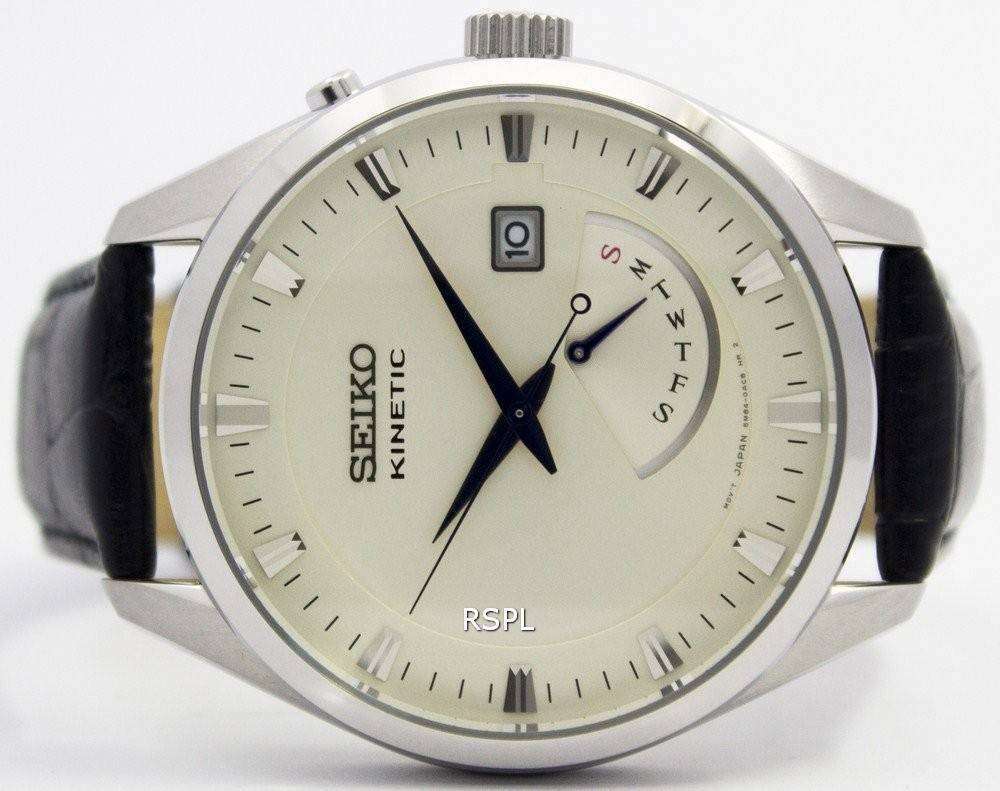 seiko キネティック クオーツ メンズ 腕時計 コレクション srn071p1