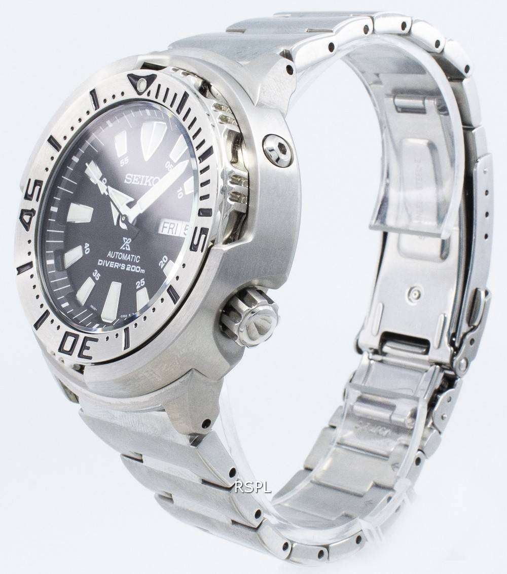 改装されたセイコープロスペックスSRP637 SRP637K1 SRP637K自動ダイバーの200 Mメンズ腕時計