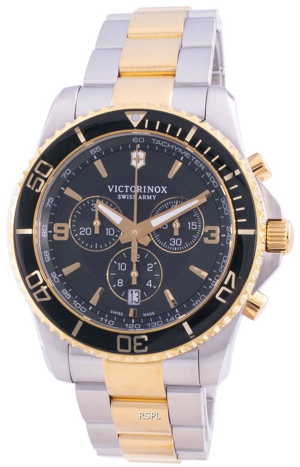 ビクトリノックススイスアーミーマーベリック241693クォーツクロノグラフ100Mメンズ腕時計