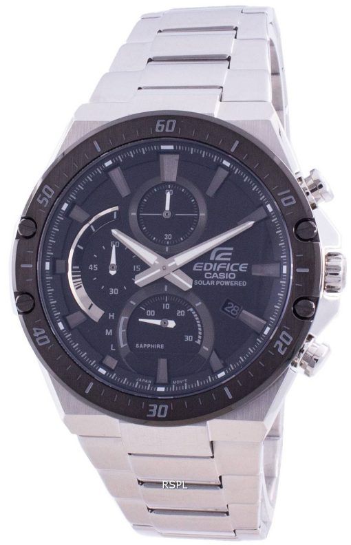 Casio Edifice Solar Powered Chronograph EFS-S560DB-1AV EFSS560DB-1 100M Mens Watch